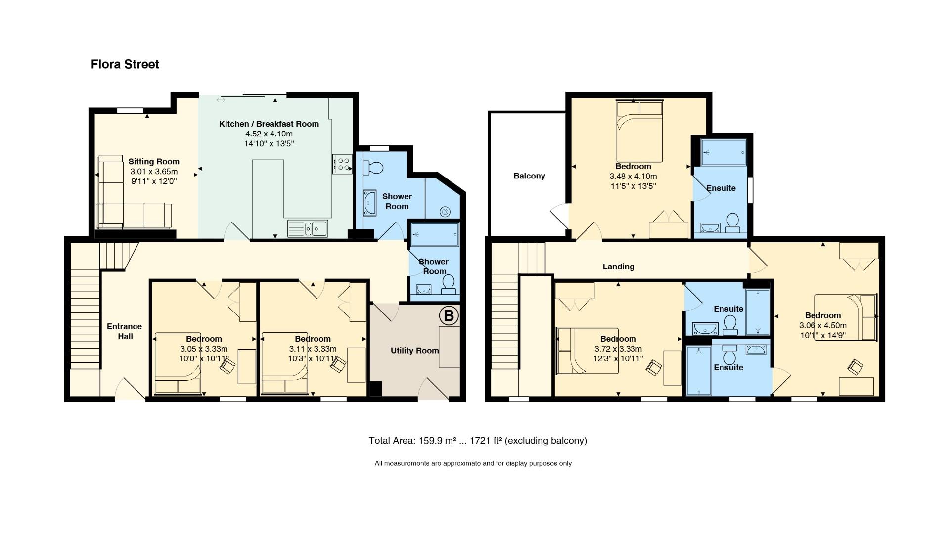 Floorplan for Flora Street, Cathays